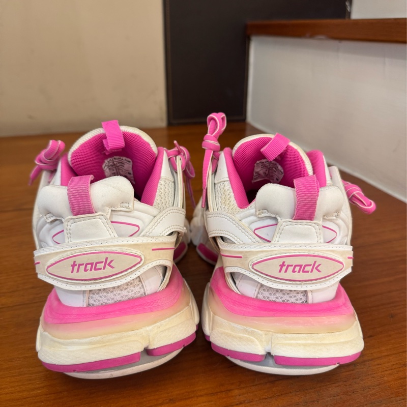 Balenciaga 粉白色老爹鞋38號-3