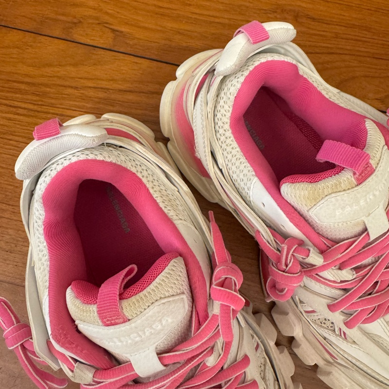 Balenciaga 粉白色老爹鞋38號-5