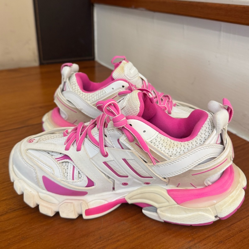 Balenciaga 粉白色老爹鞋38號-9