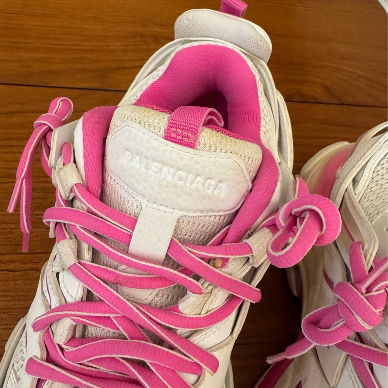 Balenciaga 粉白色老爹鞋38號-11