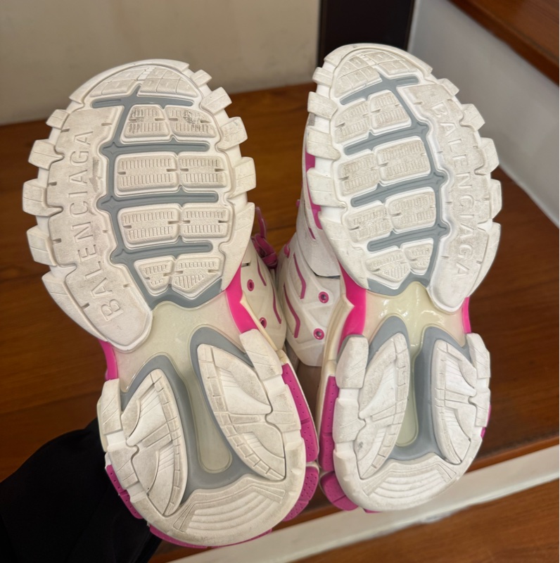 Balenciaga 粉白色老爹鞋38號-17