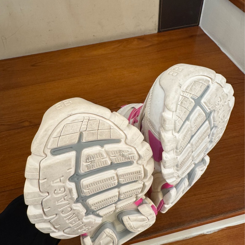 Balenciaga 粉白色老爹鞋38號-18