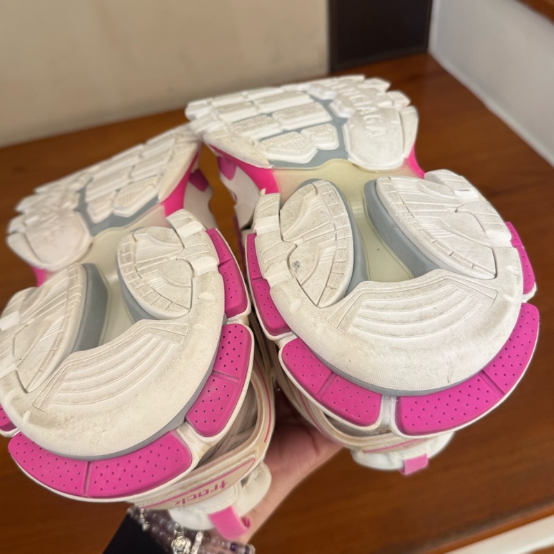Balenciaga 粉白色老爹鞋38號-19