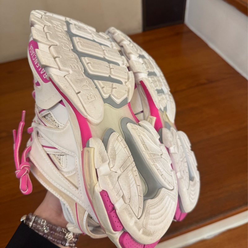 Balenciaga 粉白色老爹鞋38號-20