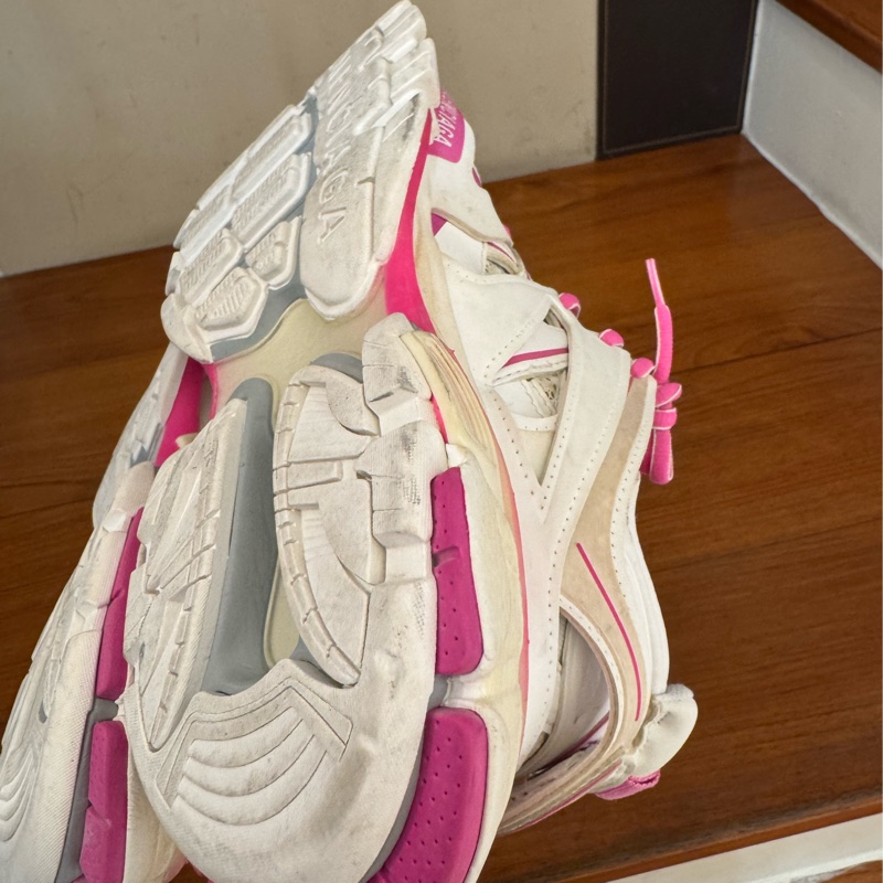 Balenciaga 粉白色老爹鞋38號-21