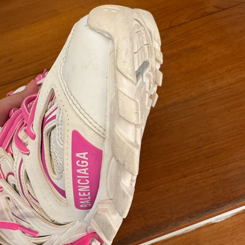 Balenciaga 粉白色老爹鞋38號-23