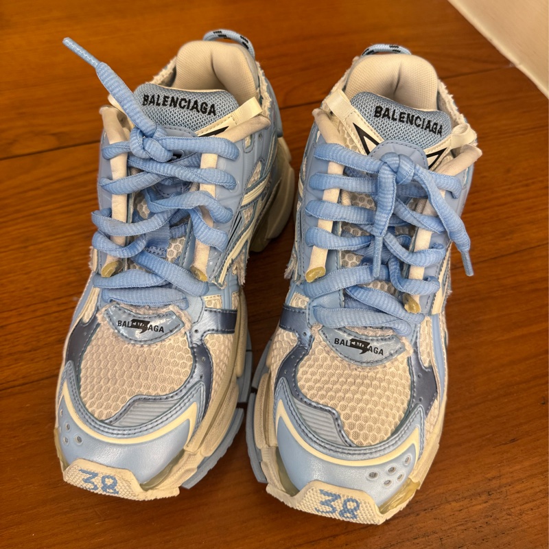 Balenciaga 藍白老爹鞋38號-0