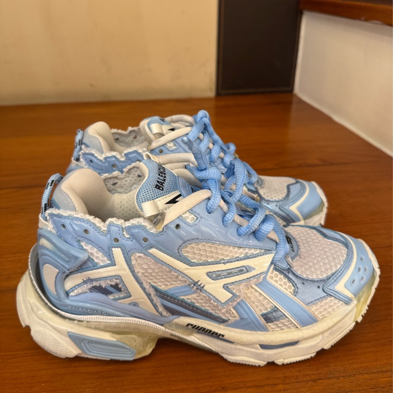 Balenciaga 藍白老爹鞋38號-2