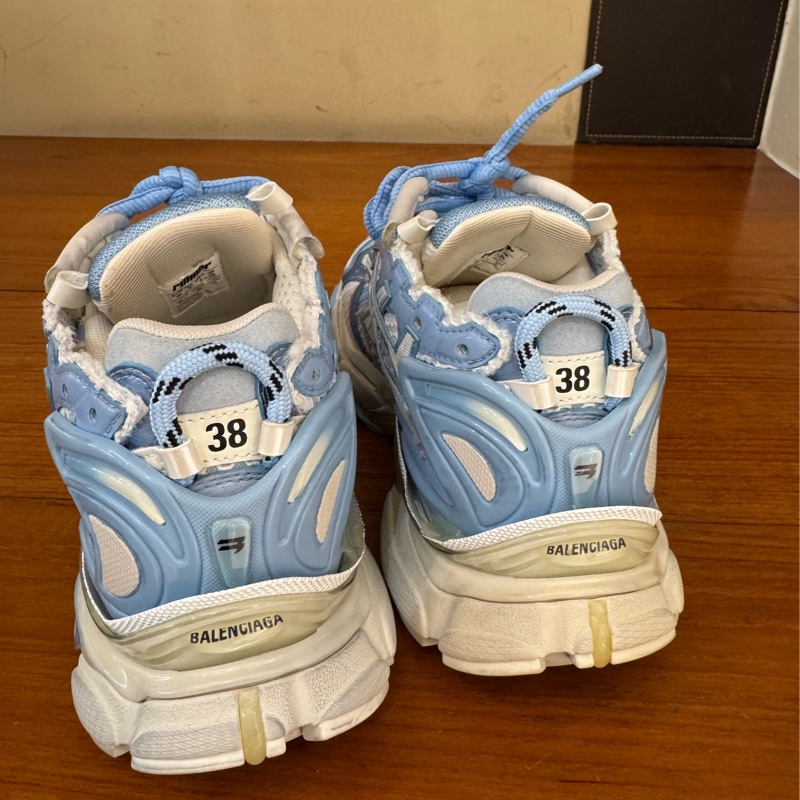 Balenciaga 藍白老爹鞋38號-3