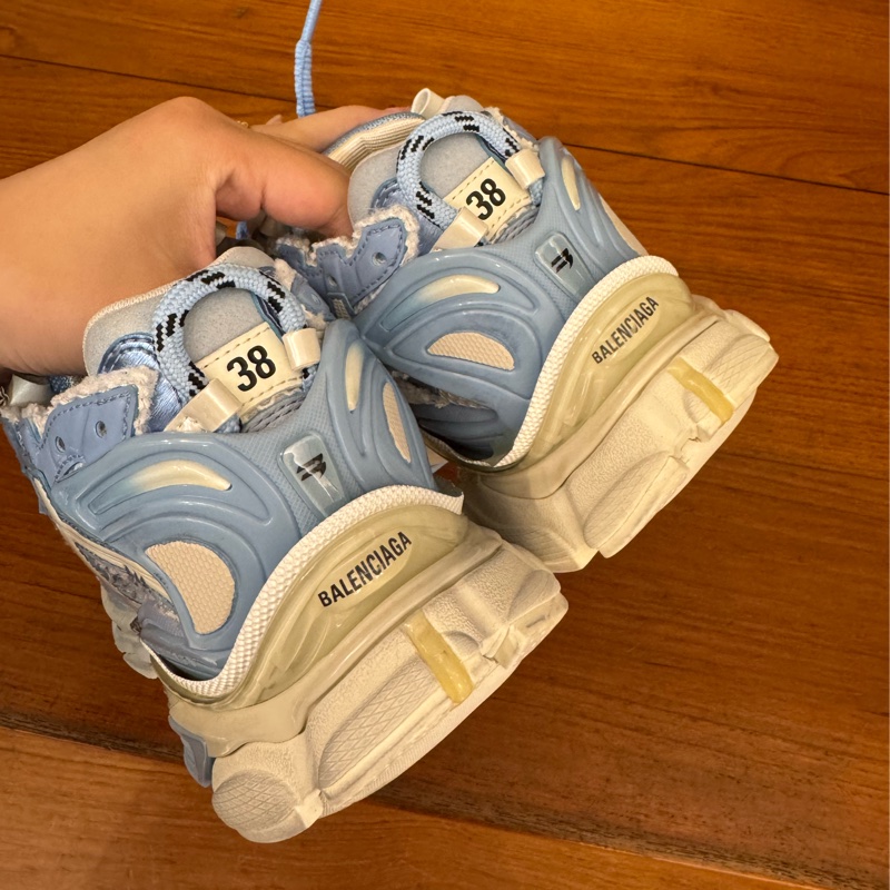 Balenciaga 藍白老爹鞋38號-7