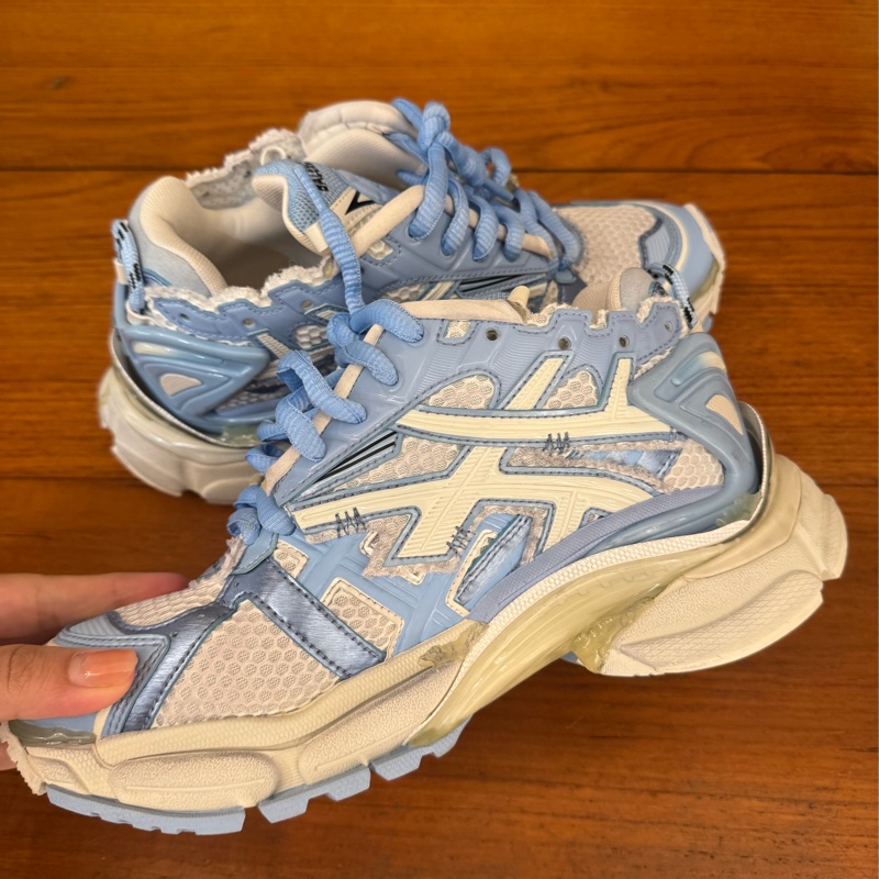 Balenciaga 藍白老爹鞋38號-9