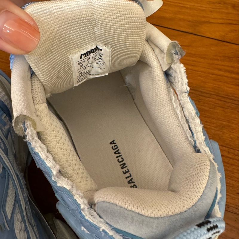Balenciaga 藍白老爹鞋38號-13