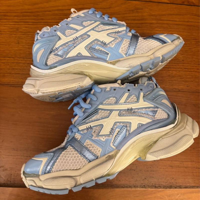 Balenciaga 藍白老爹鞋38號-24