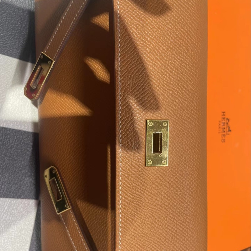 【98新 ✨ 全網最低價!】Hermes/愛馬仕kellylong Epson皮 A刻 kelly to go 配肩帶可單肩背也可以斜挎背(下單前先詢問庫存❗️)-1