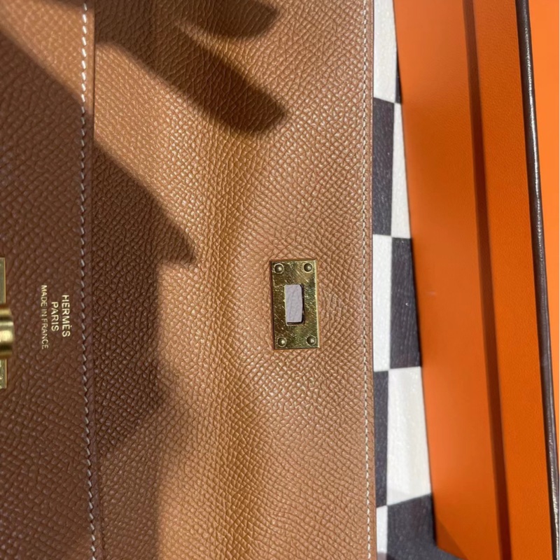 【98新 ✨ 全網最低價!】Hermes/愛馬仕kellylong Epson皮 A刻 kelly to go 配肩帶可單肩背也可以斜挎背(下單前先詢問庫存❗️)-6