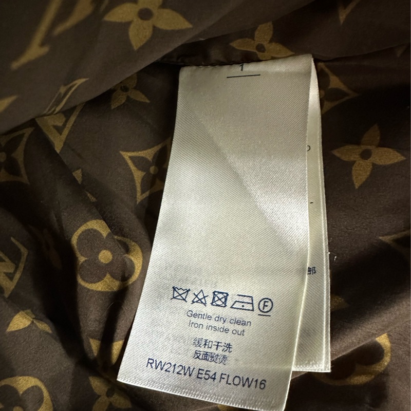 LV路易威登 橄欖綠麵包服,羽絨服,老花內裡 38碼 僅穿1次。-3