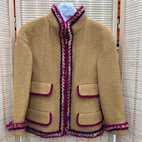 Chanel 香奈兒黃色編織套裝 劉詩詩同款 34碼