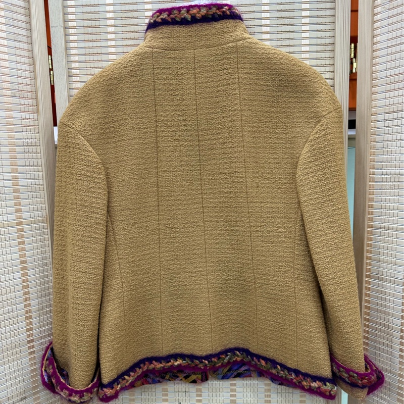 Chanel 香奈兒黃色編織套裝 劉詩詩同款 34碼-1