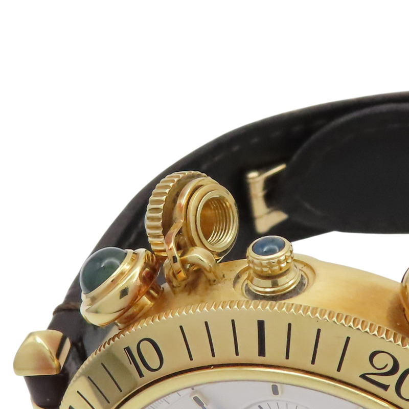 18K黃金 Pasha de Cartier 41mm 腕錶【Cartier 卡地亞】 WGPA0017-4