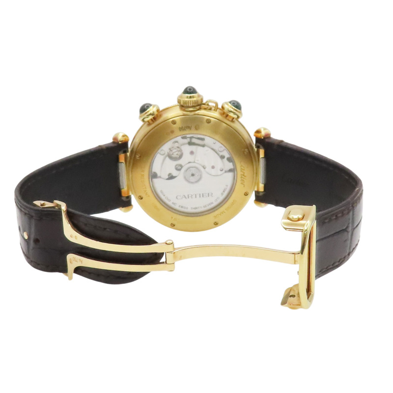 18K黃金 Pasha de Cartier 41mm 腕錶【Cartier 卡地亞】 WGPA0017-6