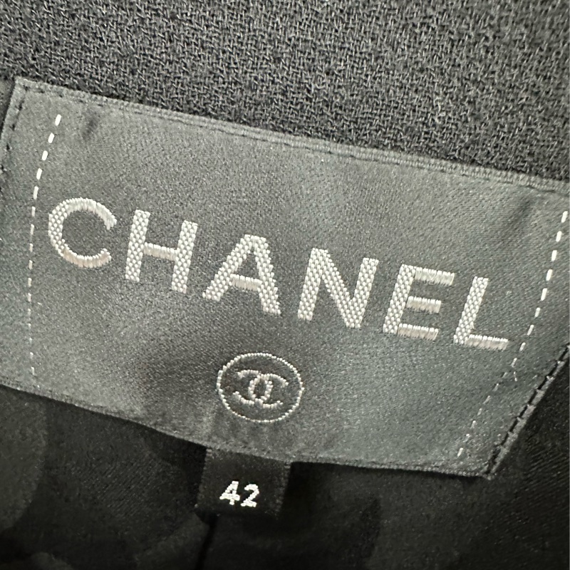 Chanel 香奈兒 19A埃及系列雙排扣黑金外套 42碼-2