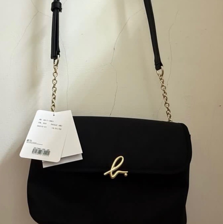 Agnes b尼龍側背包-5