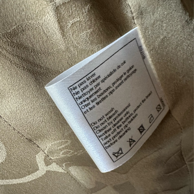 Chanel香奈兒達拉斯西部牛仔蝴蝶結星星扣秀款外套 絕美馬賽克 34碼-4