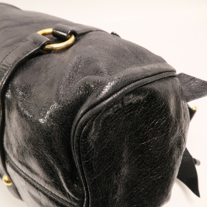 Miu Miu 牛皮皮革2 Way Bag金扣手挽肩背兩用袋-12