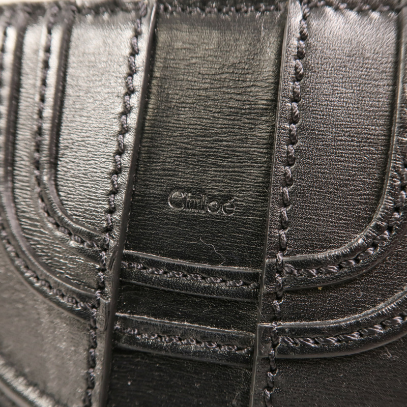 Chloe 牛皮皮革Hobo Bag金扣肩背袋-9