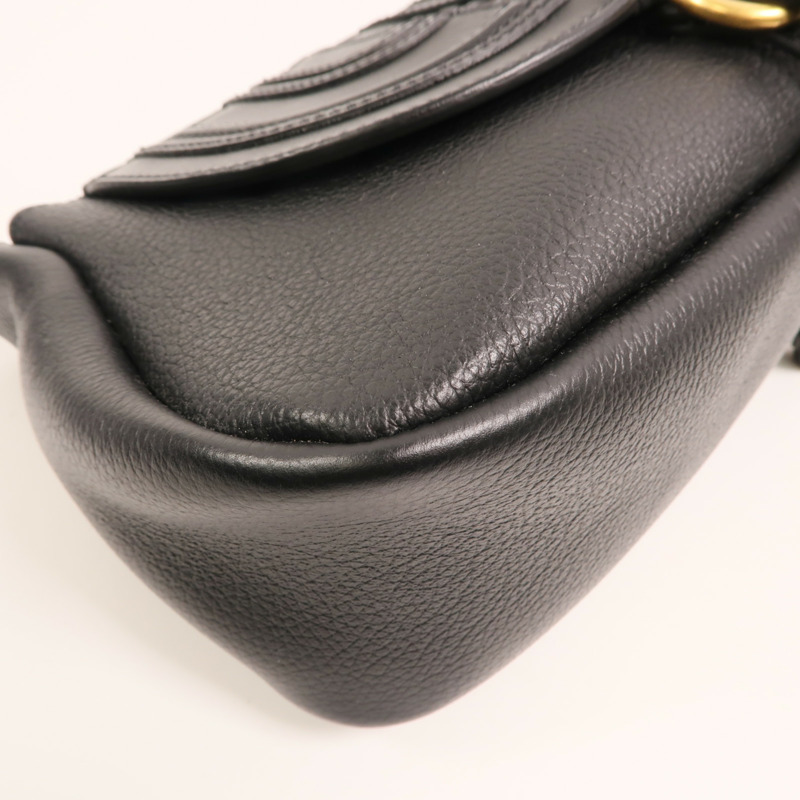 Chloe 牛皮皮革Hobo Bag金扣肩背袋-13