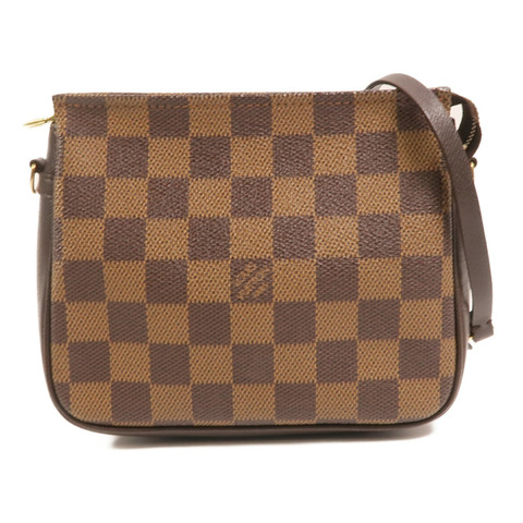 LOUIS VUITTON Damier Trousse Pochette金扣手挽袋