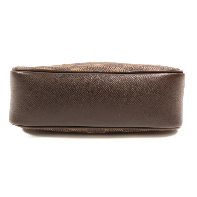 LOUIS VUITTON Damier Trousse Pochette金扣手挽袋-3