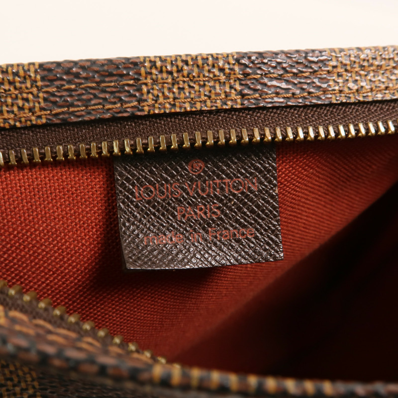 LOUIS VUITTON Damier Trousse Pochette金扣手挽袋-5