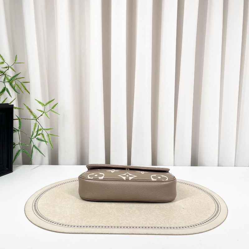 sz yff LV路易威登 26年3月4日全套 芯片款 大象灰全皮ivy法棍包 牛皮革 腋下手提单肩包 多種背法 溫柔百搭-1