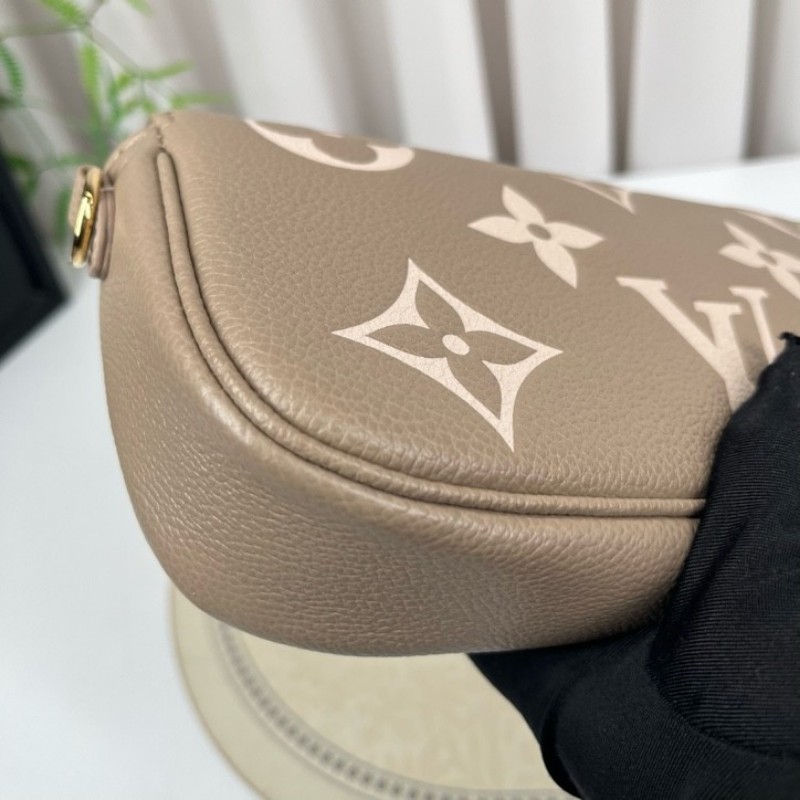 sz yff LV路易威登 26年3月4日全套 芯片款 大象灰全皮ivy法棍包 牛皮革 腋下手提单肩包 多種背法 溫柔百搭-8