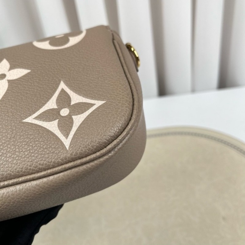 sz yff LV路易威登 26年3月4日全套 芯片款 大象灰全皮ivy法棍包 牛皮革 腋下手提单肩包 多種背法 溫柔百搭-9