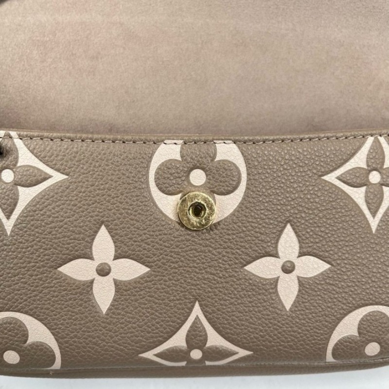 sz yff LV路易威登 26年3月4日全套 芯片款 大象灰全皮ivy法棍包 牛皮革 腋下手提单肩包 多種背法 溫柔百搭-21