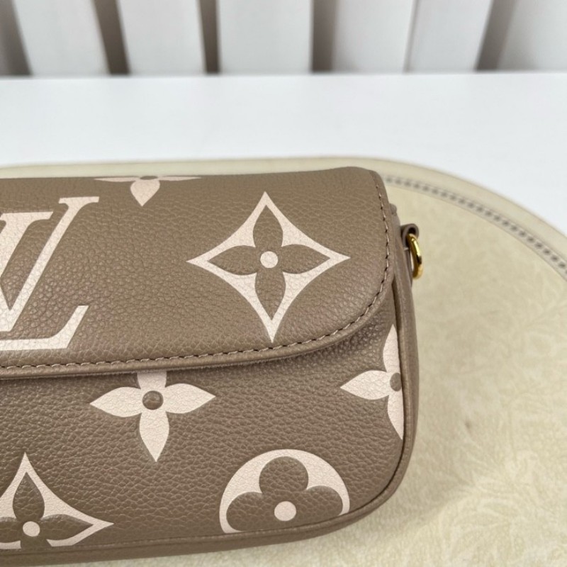 sz yff LV路易威登 26年3月4日全套 芯片款 大象灰全皮ivy法棍包 牛皮革 腋下手提单肩包 多種背法 溫柔百搭-22