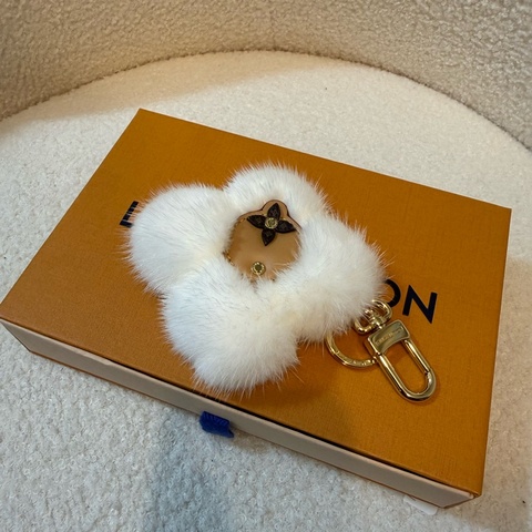 LV Vivienne Fur Charm / Key Holder