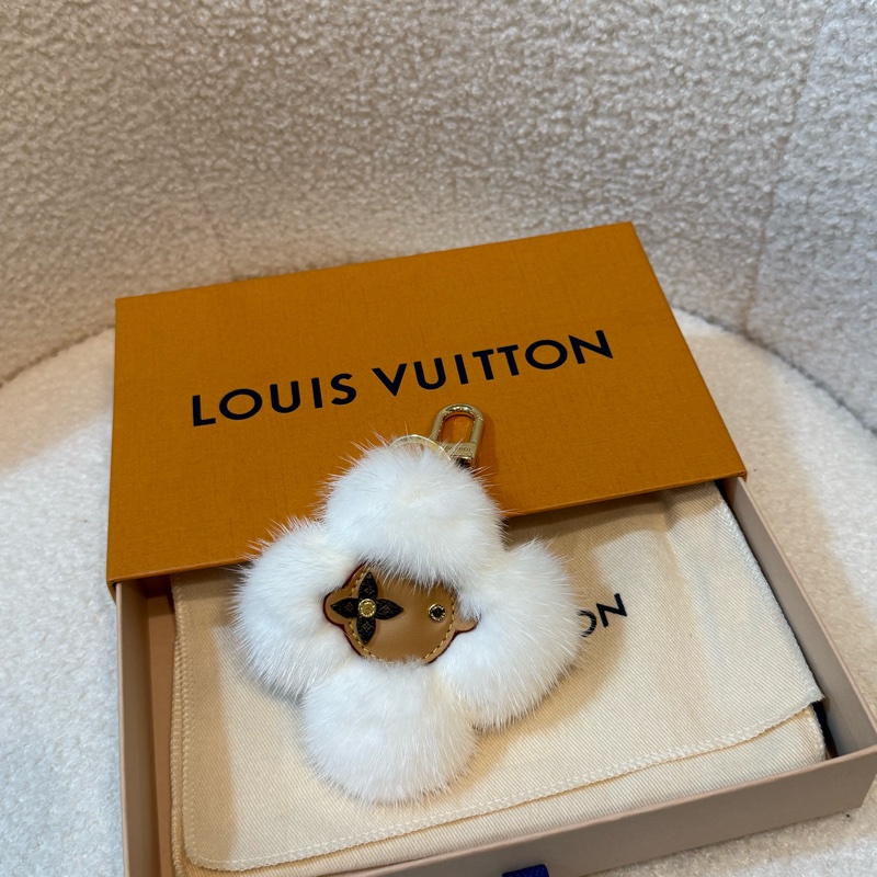 LV Vivienne Fur Charm / Key Holder-3