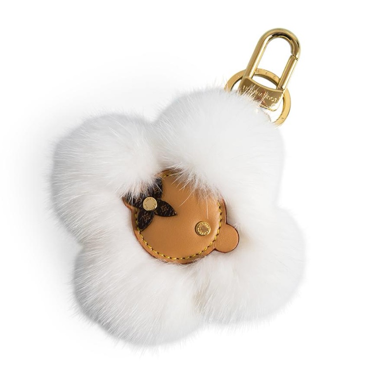 LV Vivienne Fur Charm / Key Holder-0