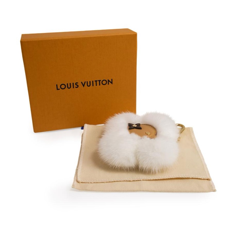 LV Vivienne Fur Charm / Key Holder-1