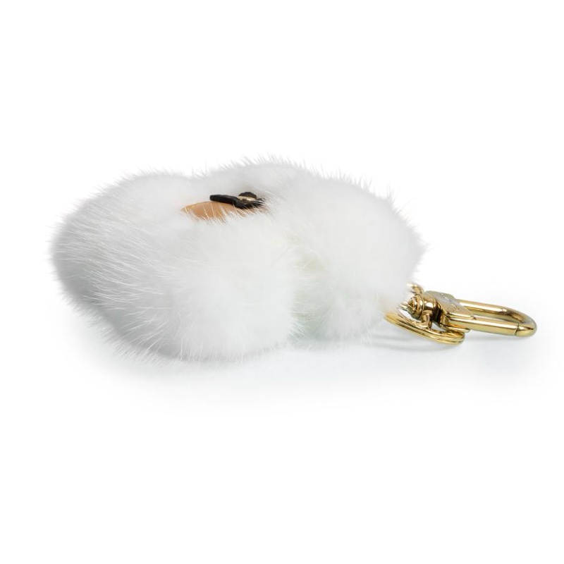 LV Vivienne Fur Charm / Key Holder-3