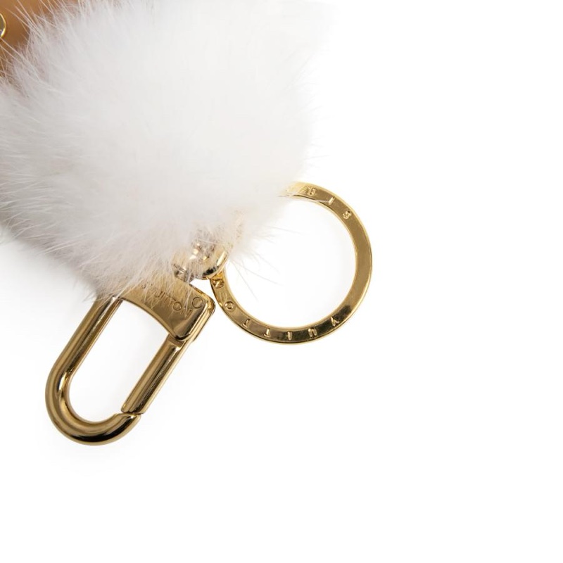 LV Vivienne Fur Charm / Key Holder-5