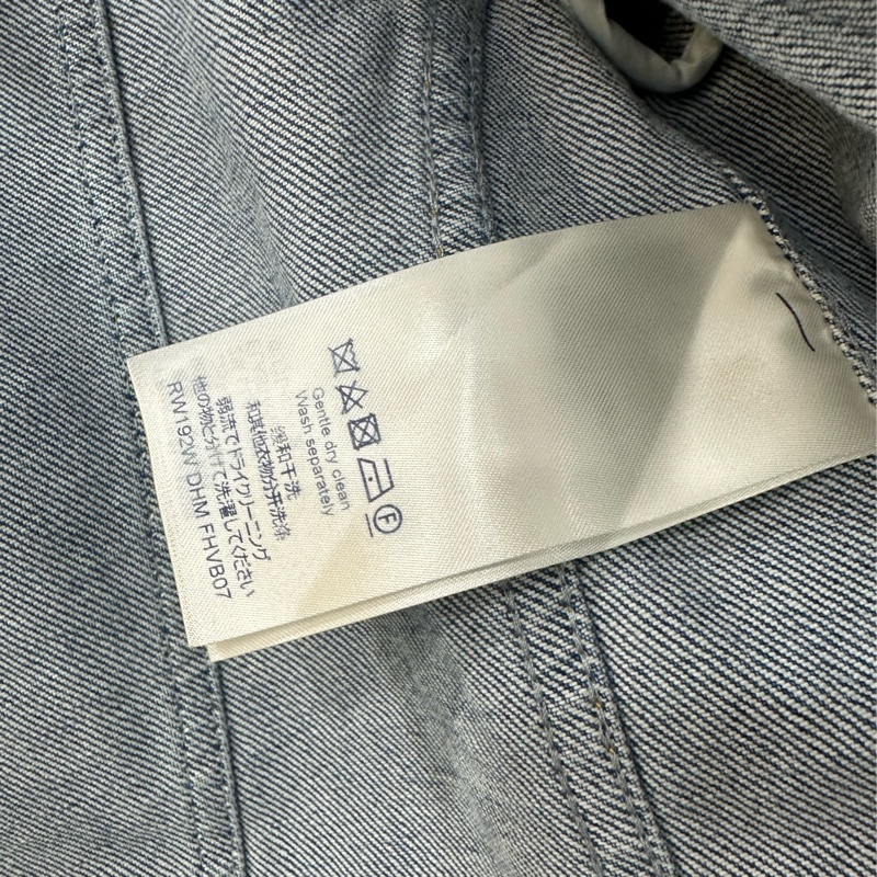 LV /Louis Vuitton 路易威登 徽章刺繡牛仔外套 34 碼-5