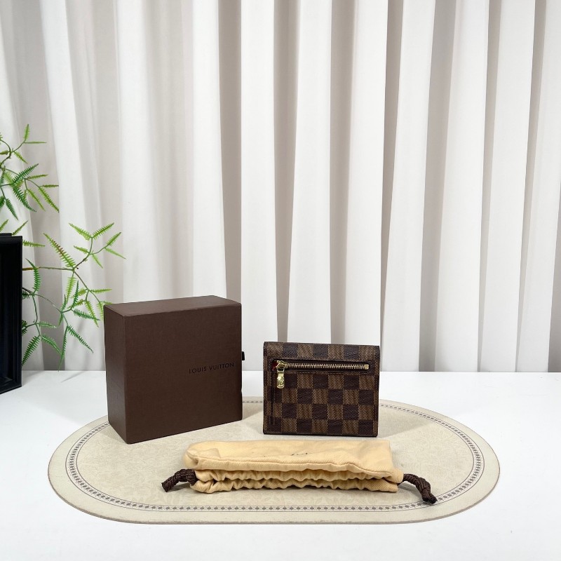 LV路易威登 曼哈頓短款錢包卡包 內裡卡位多 容量大-1