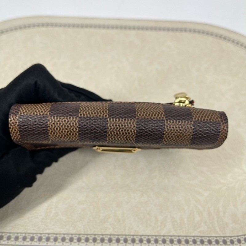 LV路易威登 曼哈頓短款錢包卡包 內裡卡位多 容量大-7