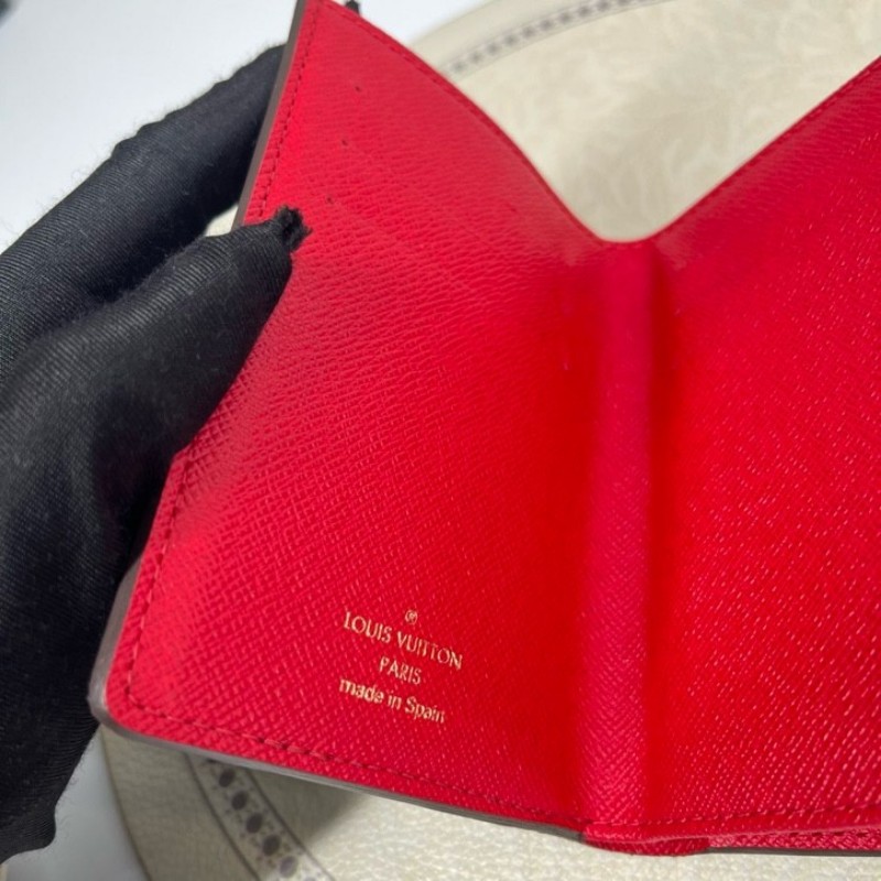 LV路易威登 曼哈頓短款錢包卡包 內裡卡位多 容量大-14