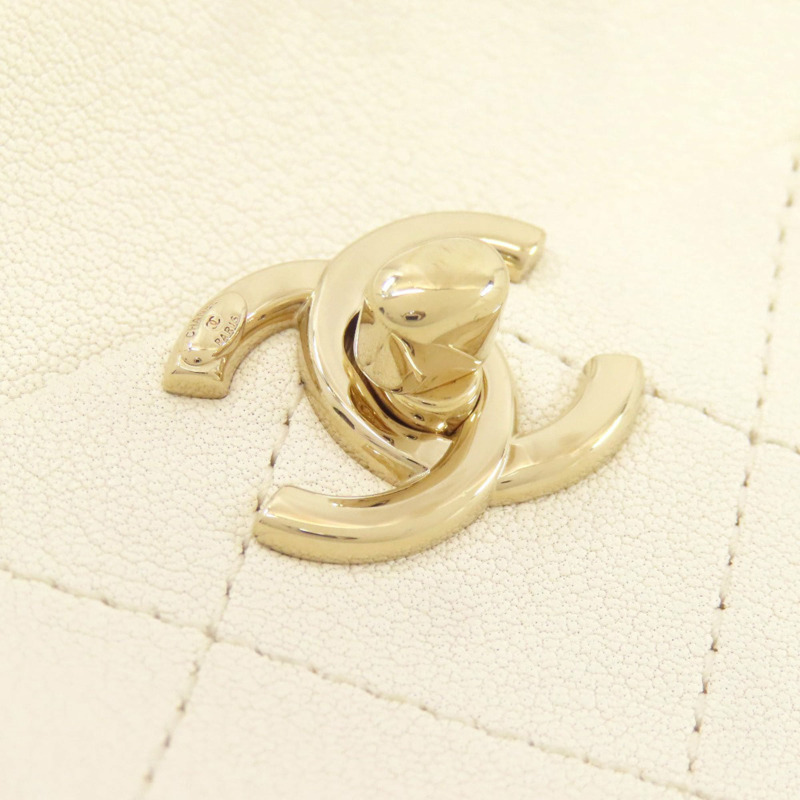 香奈兒 (Chanel) Matelassé Coco Mark 金色五金肩背包 小牛皮 女士 CHANEL-10