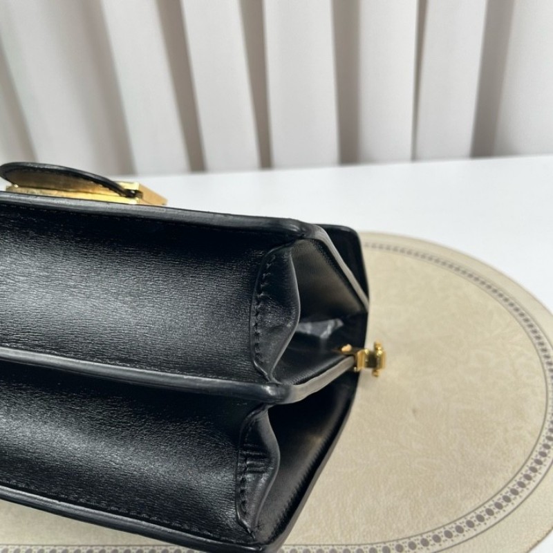 LV路易威登 DAUPHINE 黑色拼白色 1854老花 帆布拼牛皮達芙妮 容量適中 時尚高級-9